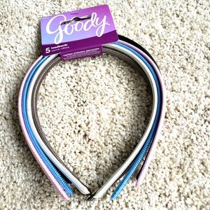 Goody Classic Shoestring Headbands & Beauty 360 Pumice Stone